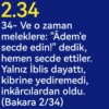 2 Bakara Suresi Meali (31-60) 9