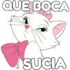 QUE BOCA SUCIA