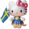 Hello Kitty(Países)💞1🇵🇪Clásica 30
