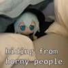 hiding from horny people
