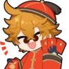 Genshin Impact Winter Emojis :: 11