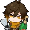 Genshin Impact Winter Emojis :: 12