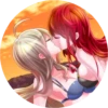 kissing girls 19