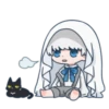 Ghost and black cat 23