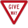 GIVE WAY