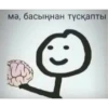 мә, басыңнан түсқапты