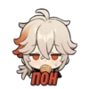 Genshin community stickers 26