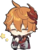 genshin chibi emotes 27
