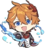 genshin chibi emotes 28