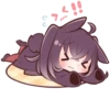 Black Sweetie Bunny @anime_stickerr 8