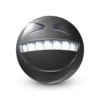 Black Face Emoji @TgSticker 11