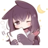 Black Sweetie Bunny @anime_stickerr 16