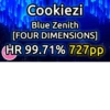 Cookiezi Blue Zenith [FOUR DIMENSIONS] HR 99.71% 727pp