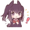 Black Sweetie Bunny @anime_stickerr 21