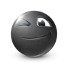 Black Face Emoji @TgSticker 21