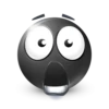 Black Face Emoji @TgSticker 22