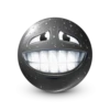 Black Face Emoji @TgSticker 24