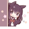 Black Sweetie Bunny @anime_stickerr 23