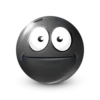 Black Face Emoji @TgSticker 29