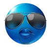 Blue ball 24