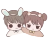 Bunny & Bearby @stickerscar 10