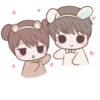Bunny & Bearby @stickerscar 18