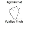 #girl #what #catcrumb #girlies #huh