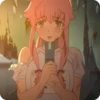 Yuno Gasai @animestickersii 11