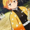 Zenitsu Agatsuma ‣ @animestickerb @pinterest_to_stickerbot 11