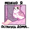Можно я ОСТАНУСЬ ДОМА....