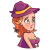 Halloween Girl @stickersb2b 10