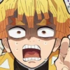 Zenitsu Agatsuma ‣ @animestickerb @pinterest_to_stickerbot 26