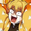 Zenitsu Agatsuma ‣ @animestickerb @pinterest_to_stickerbot 27