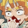 Zenitsu Agatsuma ‣ @animestickerb @pinterest_to_stickerbot 30