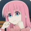 Bocchi the Rock • @animestickerb @pinterest_to_stickerbot 7