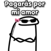 Pagarás por mi amor @Giseelove_Stickers