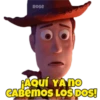 Rose
¡AQUÍ YA NO
CABEMOS LOS DOS!