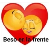 Beso en la frente