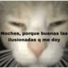 Noches, porque buenas las ilusionadas q me doy