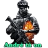 André tá on
