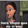 haré como que no ví eso