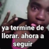 ya termine de llorar. ahora a seguir