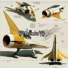🧿2Aviones Motos futuristicos✈ 24