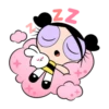 The Powerpuff Girls X New Jeans  @NWJNSSTICKER 9