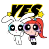 The Powerpuff Girls X New Jeans  @NWJNSSTICKER 21