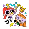 The Powerpuff Girls X New Jeans  @NWJNSSTICKER 30