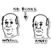 NO BLINK'S HATEFULL ANGRY