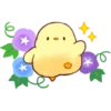 Soft and Cute Chicks Summer @TgSticker 23