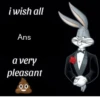 i wish all Ans a very pleasant 00