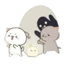 all @mochipeachcats stickers, Halloween 18